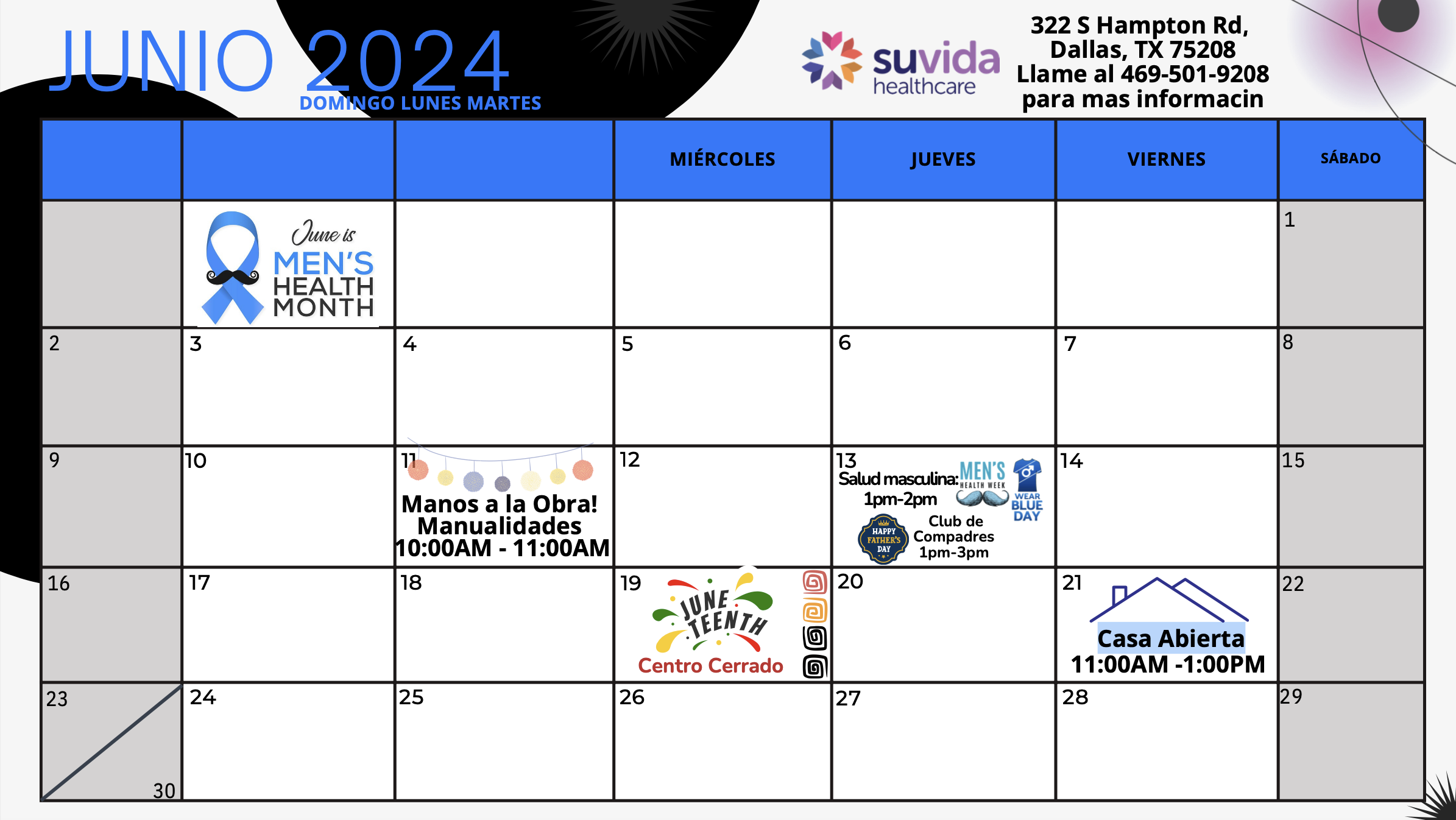 Dallas-Oak-Cliff-Events-June-2024-Spanish